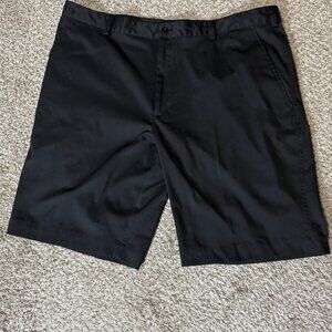 Nike Golf Shorts Mens 40 Black Dri Fit Dry Athletic Performance Casual Pockets